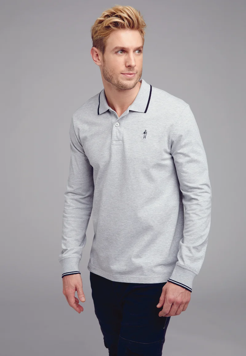 Jockey® Pique Longsleeve Polo Shirt